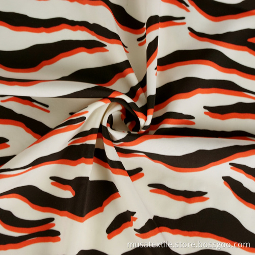 Custom Crinkle Nylon Super Stretch Spandex Swim Fabric